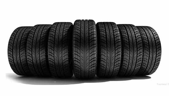 rubber tires for automotive industry