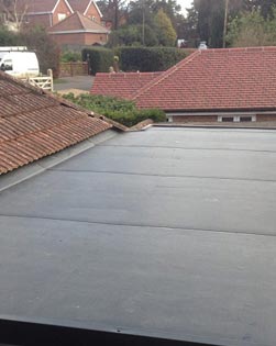 rubber roof care and maintenance