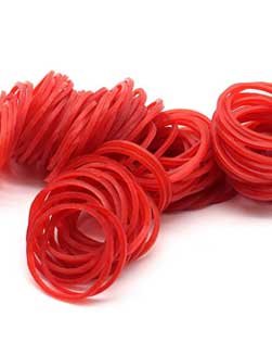 rubber bands, pallet bands