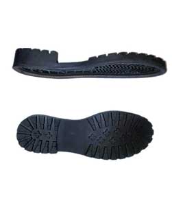 rubber solies in footwear