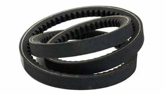 raw edged v-belts