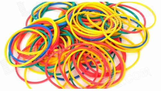 types of rubber bands