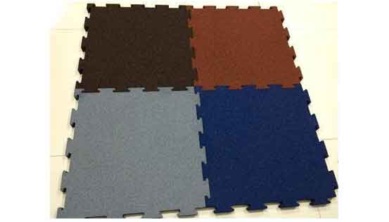 rubber tiles