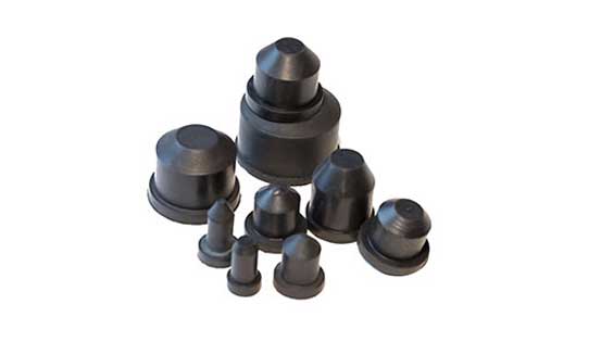 molded solid rubber products